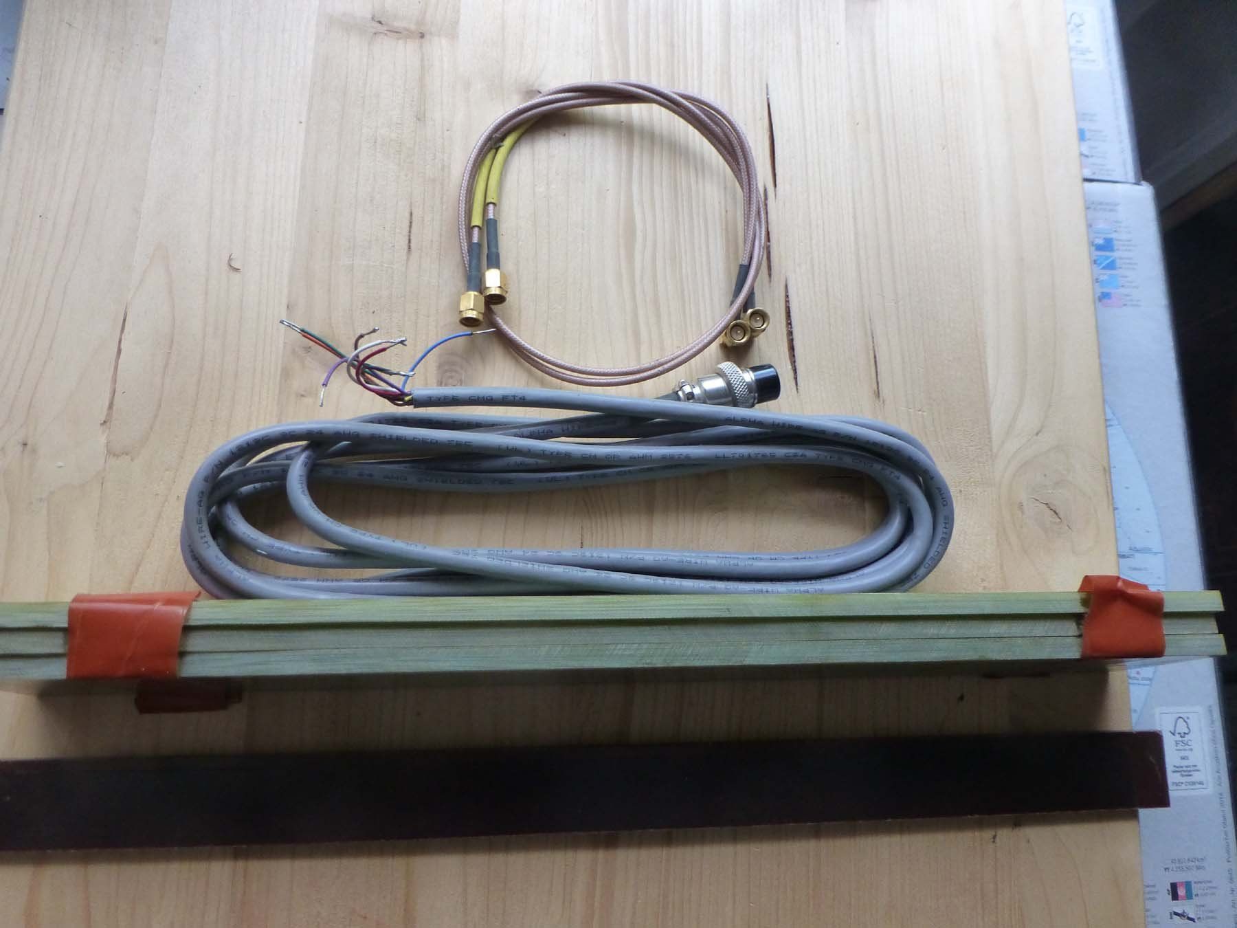 Kabel: Im Set: Glasfaserverstärkte Epoxyd Stäbe, Kabel – Neu (gemäss Beschreibung) aus Rapperswil BE von morjis 1