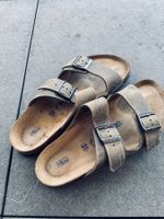 Birkenstock Arizona Sandale Khaki Beige Grösse 44