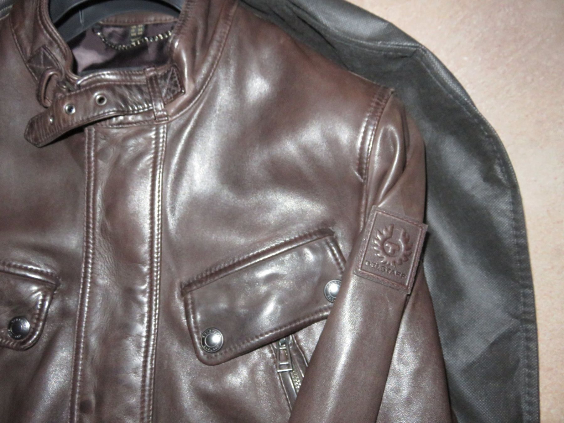 Belstaff Giacche: Original Belstaff Herren Lederjacke Np 1499.- – Usato da Ammerswil AG venduto da Nordpolarmeer 2