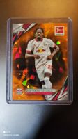 Topps Chrome BL Castello Lukeba /25 Orange Crack Ice