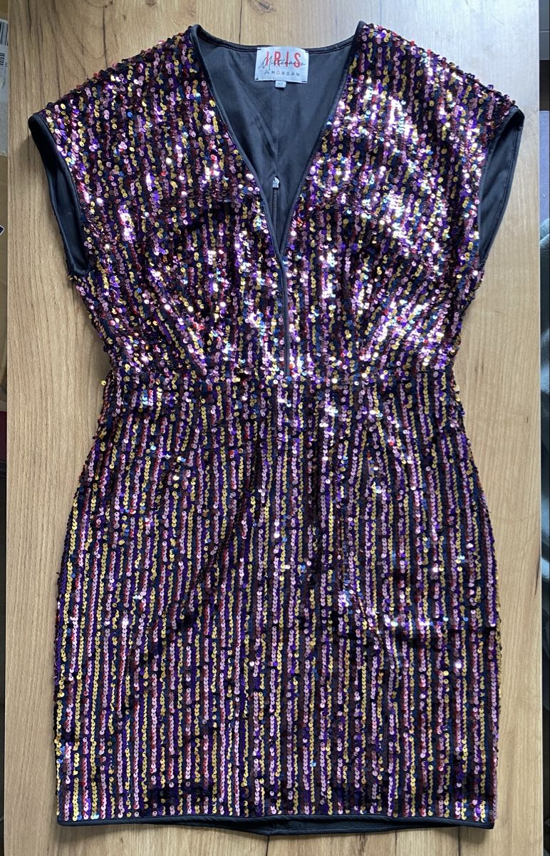 Morgan Kleider: Robe sequins Iris Mittenaere Morgan neuve – Neu (gemäss Beschreibung) aus Chézard-St-Martin von monster2525 1