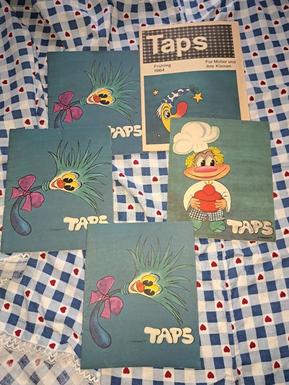 Riviste & Magazine: Taps: Kinderzeitschrift Frühling 1964, – Usato da Kölliken venduto da Upcycling-by-Mc-TAM