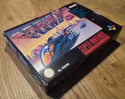 ​F-Zero (SNES) – Erstauflage komplett in OVP / PAL