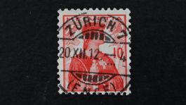 Vollstempel ZÜRICH 7 (Enge)  20.XII.12    99