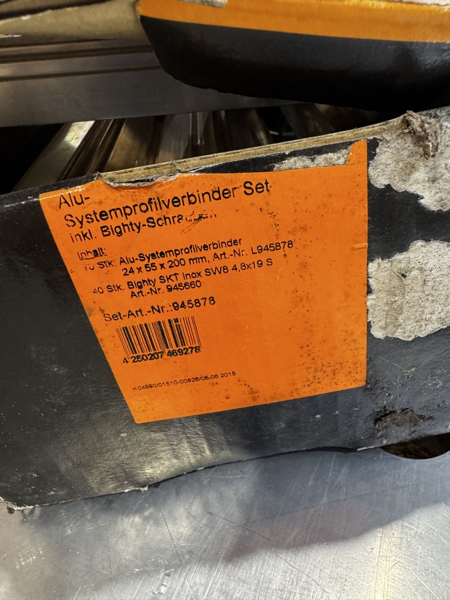 Eisenwaren: Alu Systemverbinder Eurotec – Neu (gemäss Beschreibung) aus Biberist von Boumi_73 1