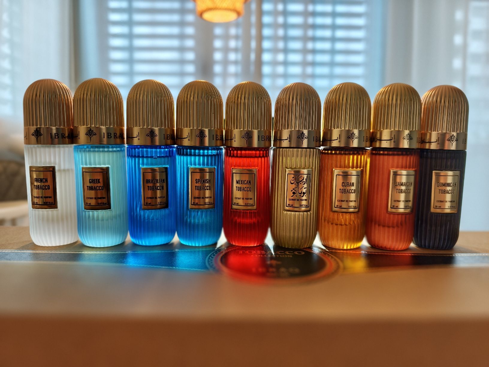 Profumi & Eau de Toilette: IBRAQ Extrait de Parfum Tobacco Collection 9x20ml  – Usato da Volketswil venduto da BabaShop 1