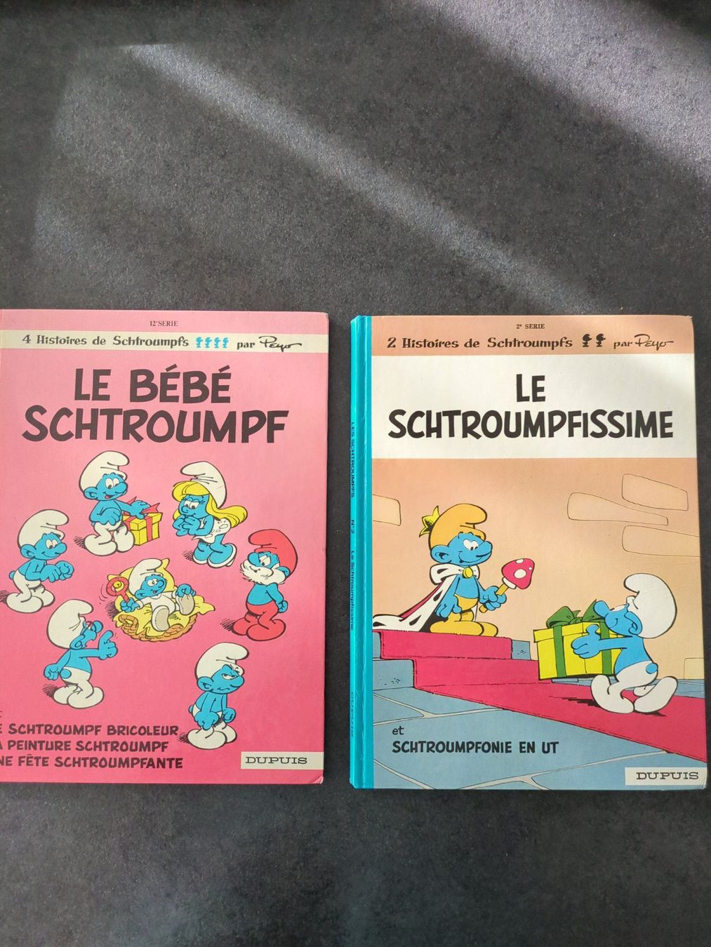 BD: 2 BD Schtroumpf – D'occasion à Sion par sor_f85g
