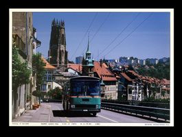 Fribourg GFM Saurer Hess K550-25 Nr. 15 Foto Ausdruck A4