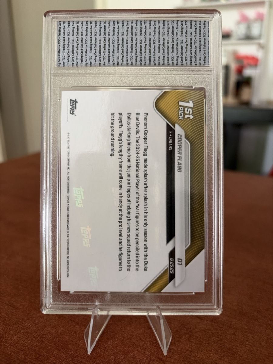 Nba Sammelbilder & Trading cards: NBA - Cooper Flagg - 1.Overall Pick - TCC10 GEM Mint – Gebraucht aus Bern von sam_25hm 1
