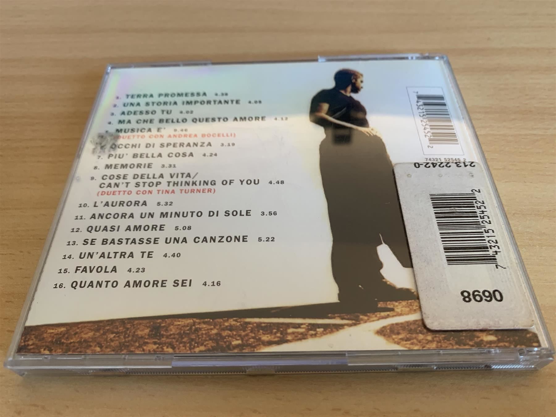 CD: Eros Ramazzotti – Eros – Usato da Rikon im Tösstal venduto da Alpenmutz 1