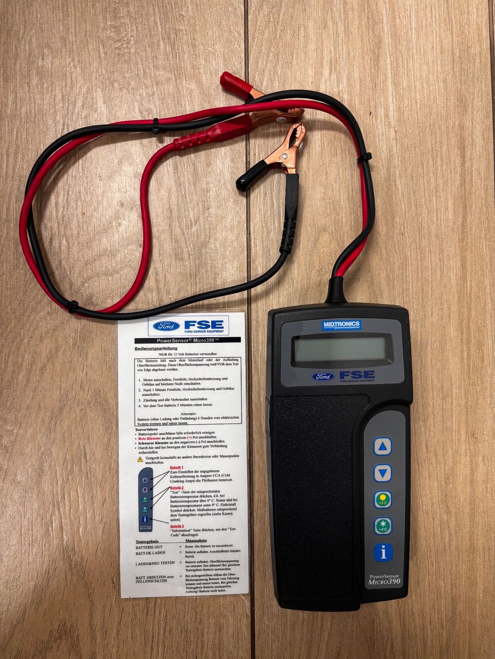 Messen: Midtronics Micro 390 Profi Batterietester 12V – Gebraucht aus Campocologno von ocr_7khv