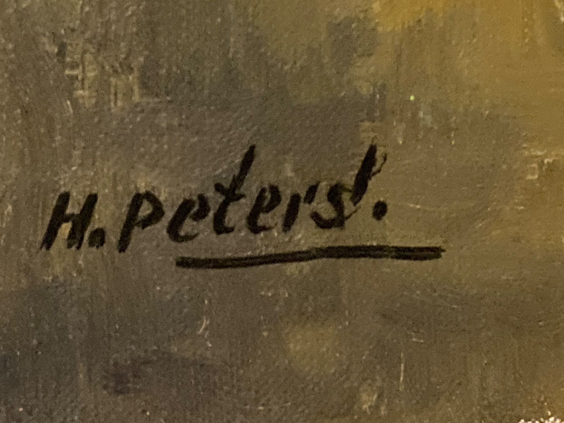 Gemälde: H. Peters Stilleben mit Blumen. Nr.9 – Gebraucht aus Hirzel von pjn_d7xp 2
