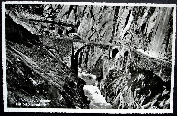 Cartes postales: ANDERMATT Göschenen Schöllenen-Bahn – D'occasion à Jona par philajona