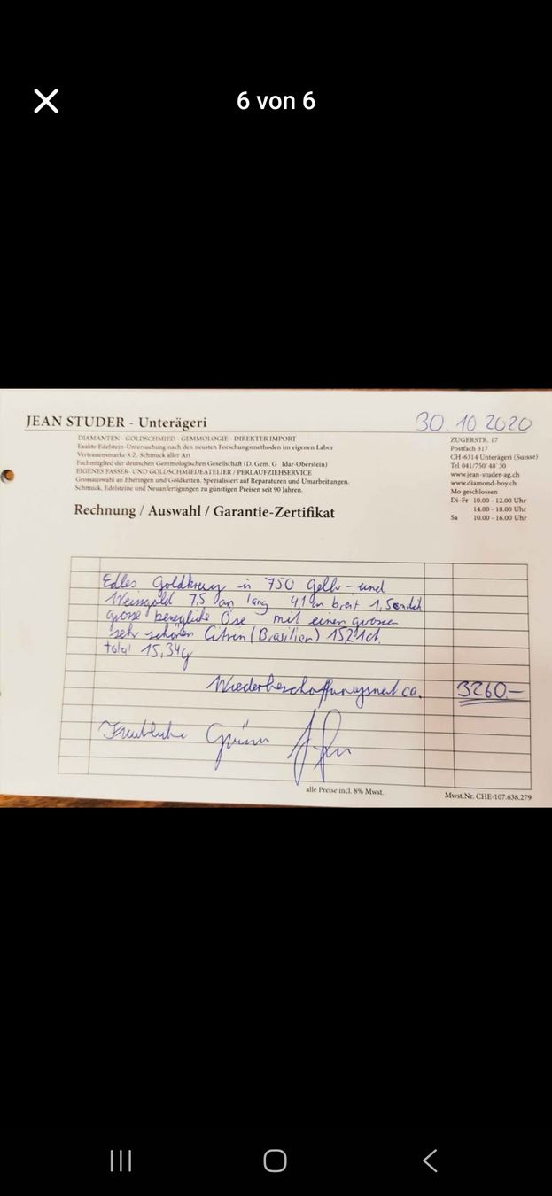Ciondoli: Gold Kreuzanhänger – Nuovo (secondo la descrizione) da Zürich venduto da Reni8048 6