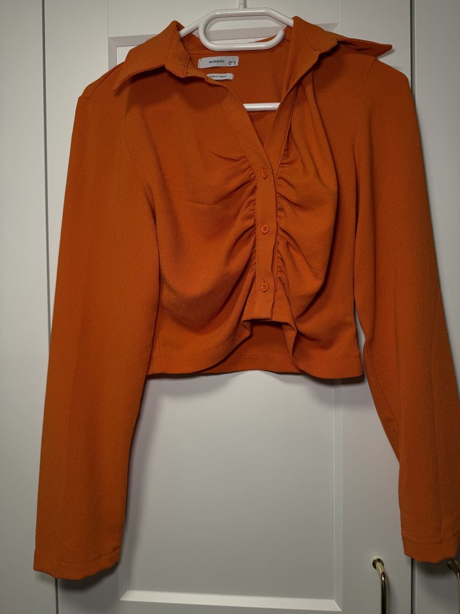 Camicette: Reserved Bluse, Orange, Gr. 36 – Nuovo (secondo la descrizione) da Buchrain venduto da Babyblau777