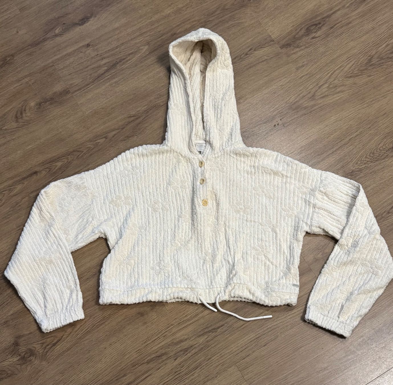 Pull&Bear Pulls & Sweat-shirts: Cooler Pullover mit Blumenmuster - Gr. XS - Pull & Bear – D'occasion à Brügg BE par doppelsalchow 1