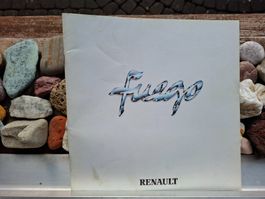 Prospekt Renault Fuego  ca. von 1980    sehr schön
