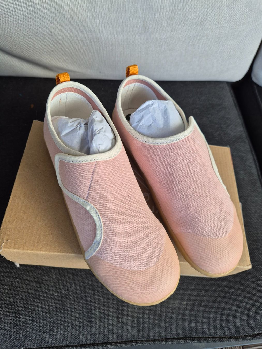 Bobux Scarpe per ragazze: Neue Mädchen Hausschuhe Bobux – Nuovo (secondo la descrizione) da Spreitenbach venduto da Jus_299b