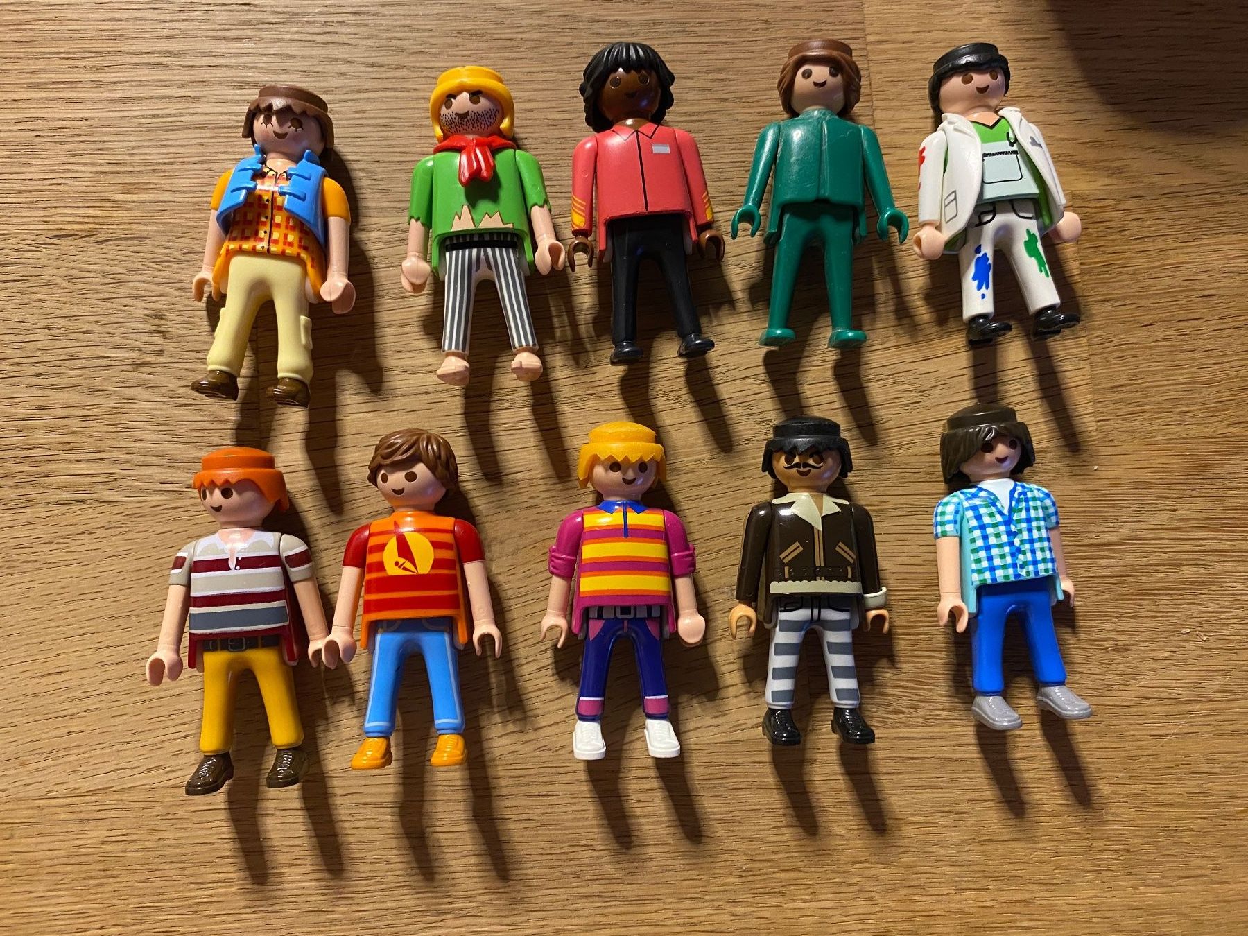 Playmobil Spielzeuge: 10 Playmobil Männer – Gebraucht aus Vilters von Zwaergli13