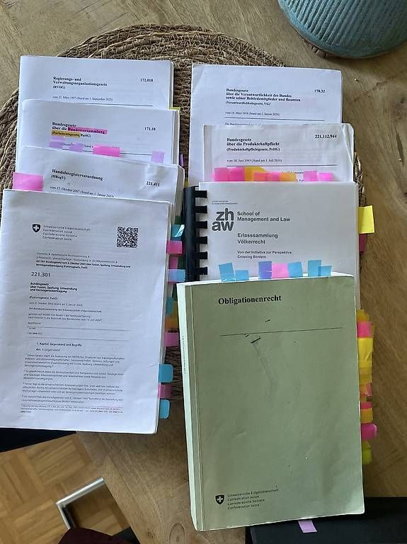 Bücher: Diverse Gesetze mit Markierungen – Gebraucht aus Fahrweid von chiaravisona