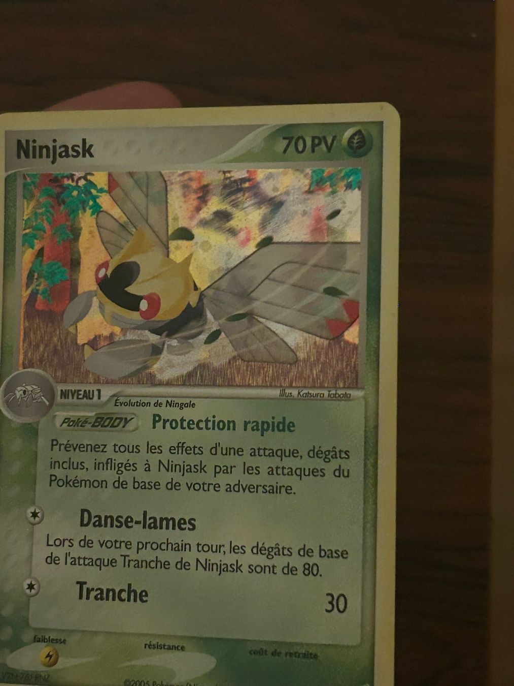 Pokémon Carte collezionabili: Ninjask Holo EX Deoxys FR Near Mint – Usato da Sullens venduto da jov_m2wm 1
