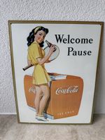 Coca-Cola Blechschild 