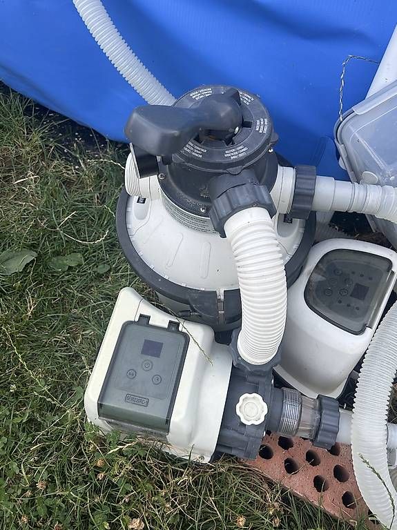 Intex Schwimmbad: Salzfilteranlage Pool – Gebraucht aus Aarwangen von familiejoerin