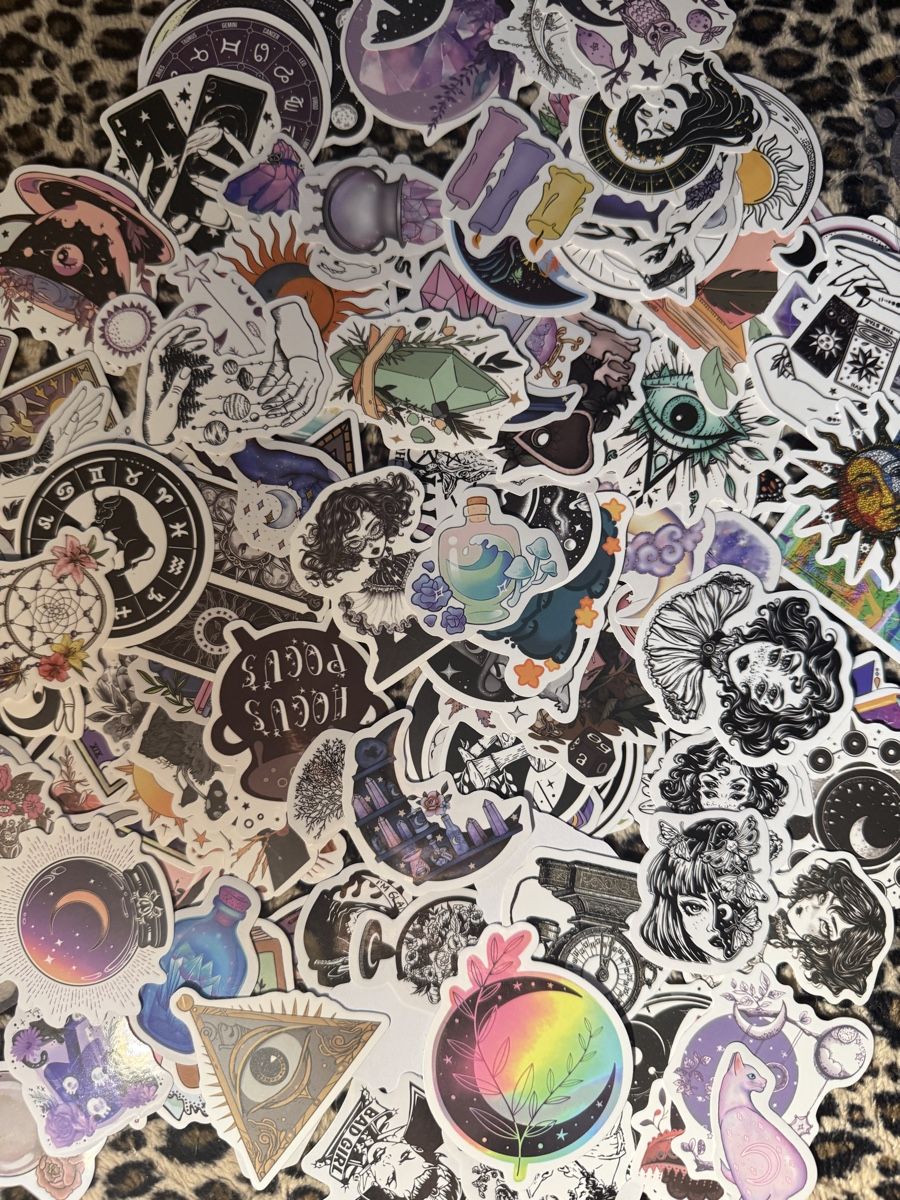Sticker: Sticker Set 190stk. Esoterik-Hexen  – Nuovo (secondo la descrizione) da Scheuren venduto da Soulboy1 1