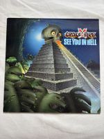 Crossfire ‎– See You In Hell vinyl LP 1st press 1984