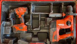 Perforateur Hilti TE 4 A22 + Visseuse Perceuse SF 6 A22