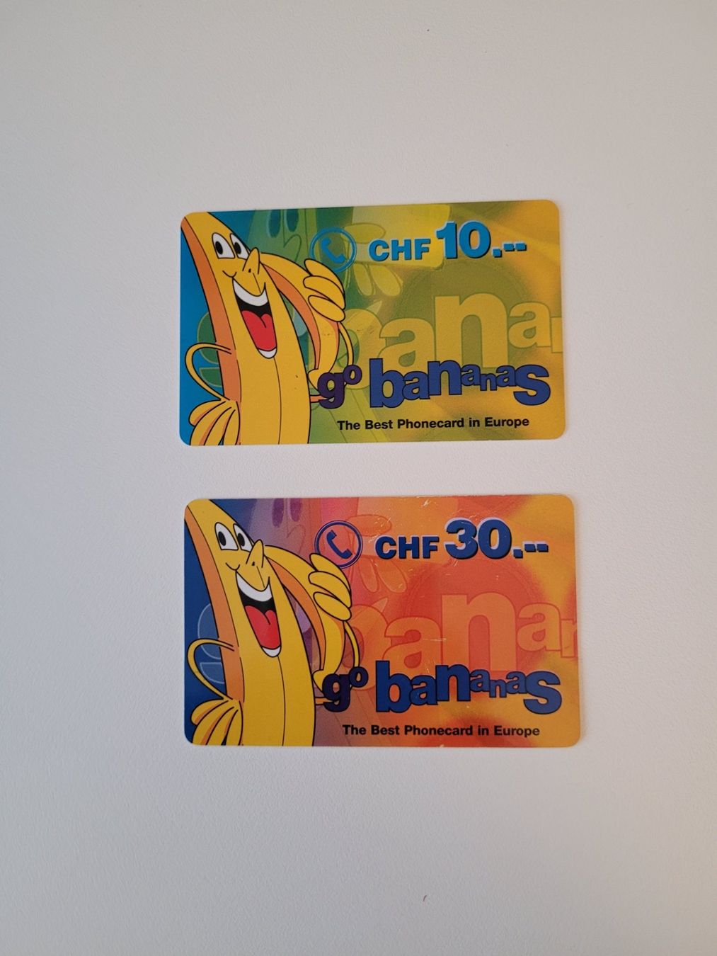 Telefon- & Taxkarten: Telefonkarten go bananas – Gebraucht aus Inwil von Flower2325