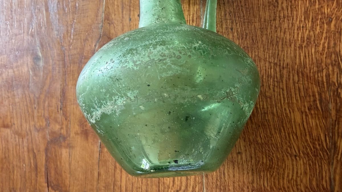 Murano Caraffe: Murano scavo Kanne grün – Usato da Riedholz venduto da Frettchen63 6