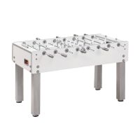 Kicker Garlando G500 Pure White, Tischfussball,Töggelichaste