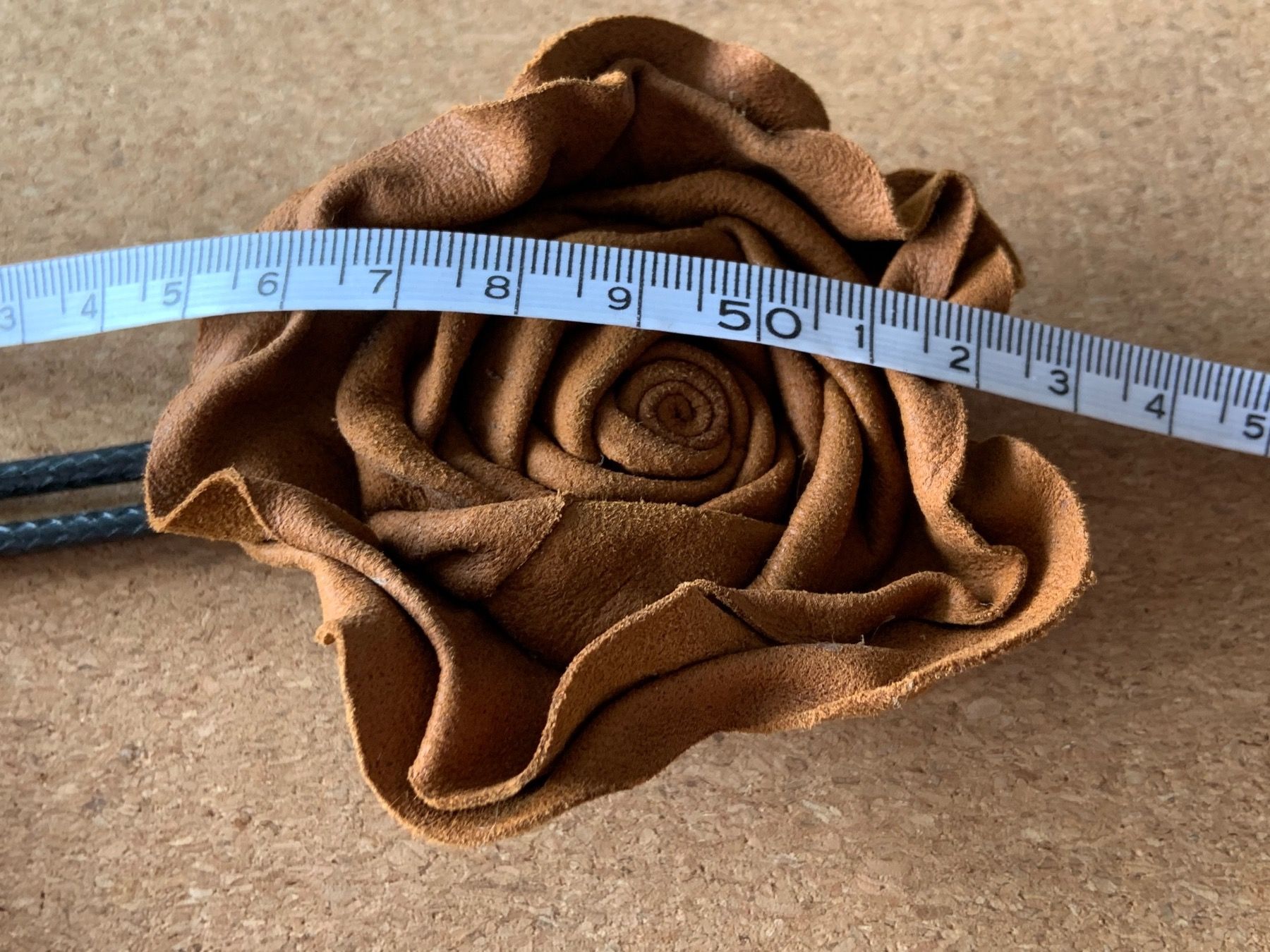 Catenine: Kette Leder-wild ROSE (90cm) – Usato da Laufen venduto da Bellavitaboom 9