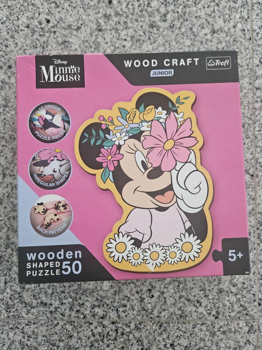 Puzzle: Minnie Mouse Holzpuzzle, 50 Teile – Usato da Unterägeri venduto da Sleepbear 2