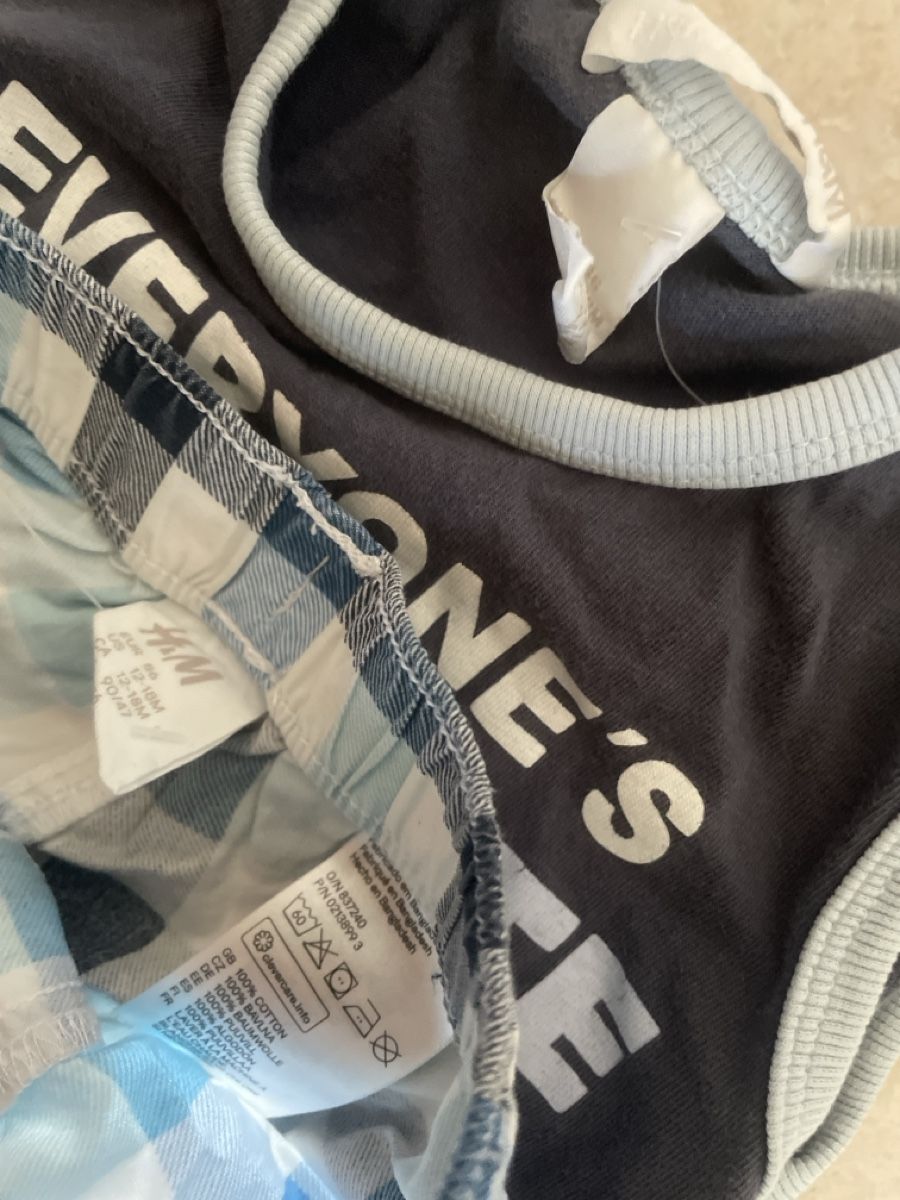 H&M Kleiderpakete & -sets: H&M Top und Shorts kariert Gr.86 – Gebraucht aus Obergerlafingen von cabo4 2