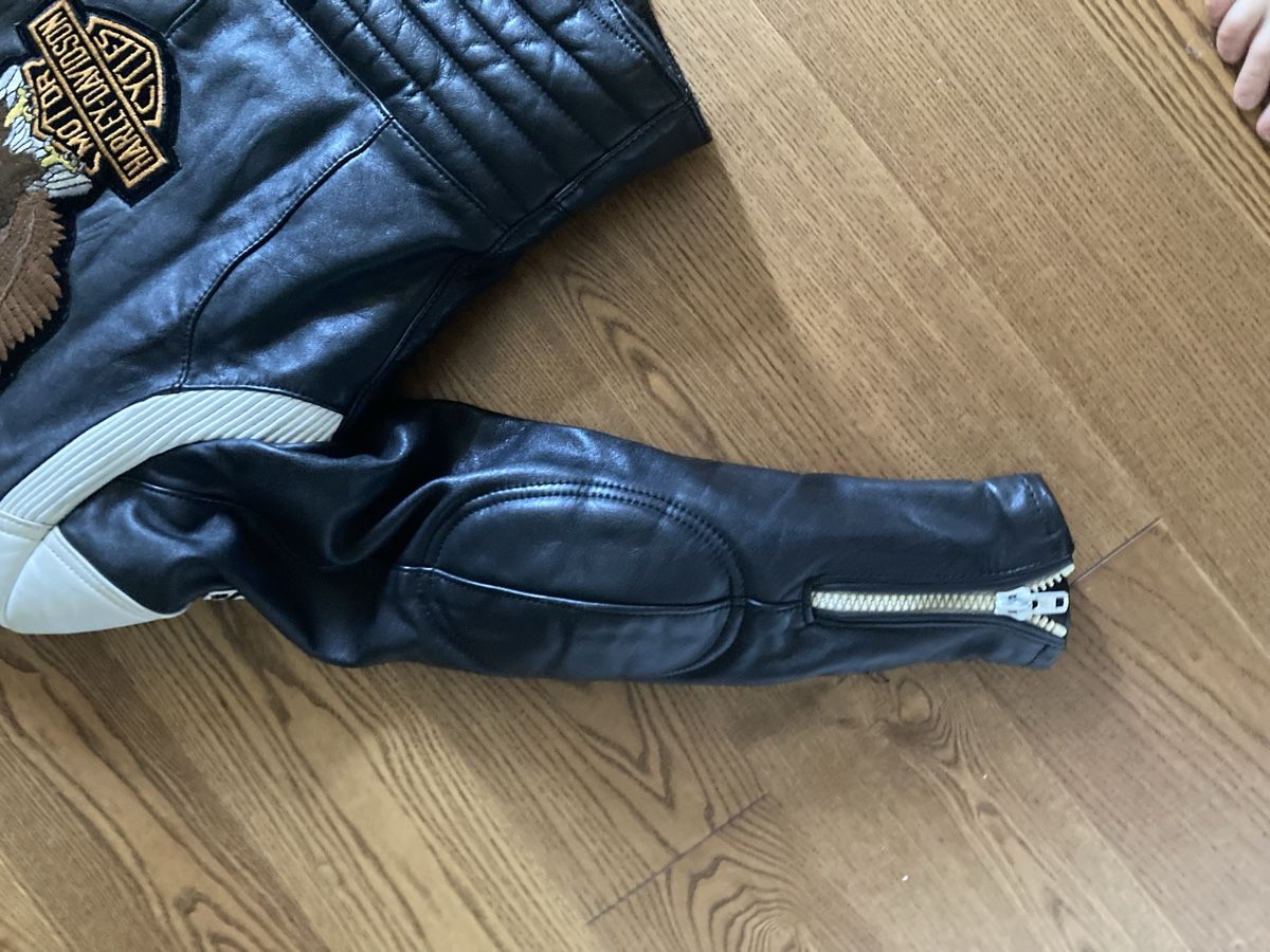 Harley-Davidson Completi & Tailleur: Harley Lederkombi 2-teilig Gr. 36/38 – Usato da Biel/Bienne venduto da Jenny-Lea 7