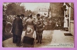 Vevey - Internierte Französische Soldaten - Besuch Gen. Pau