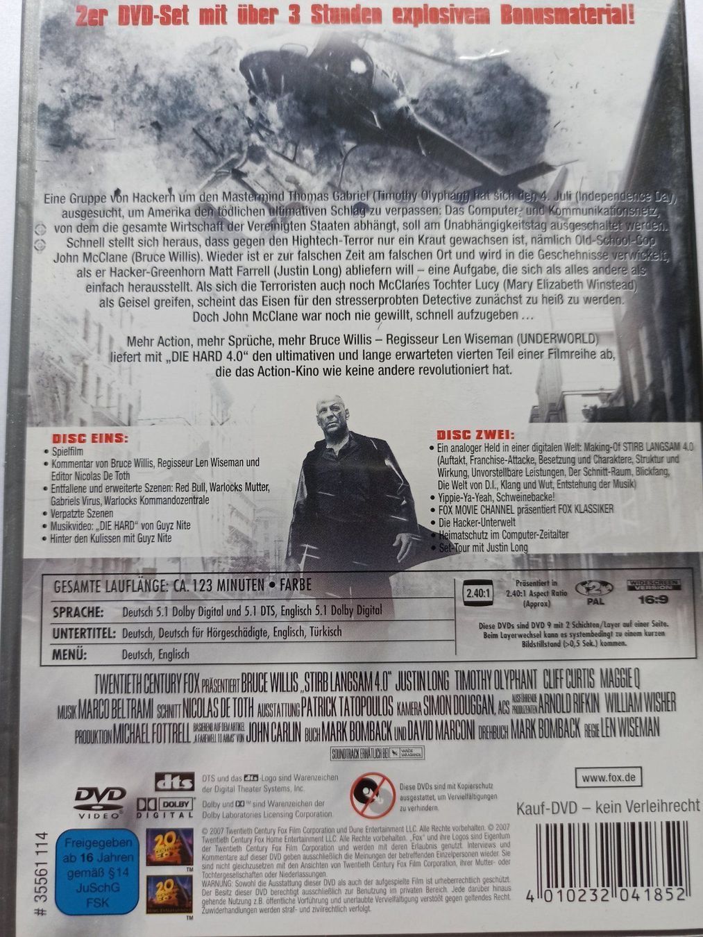 Tutti i DVDs: Stirb langsam 4.0 - (Special Edition) – Usato da Dübendorf venduto da kb86_MOVIE 1