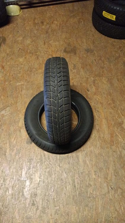 2 Winterreifen Hankook wie neu 155 80 R13 79T Kaufen auf Ricardo