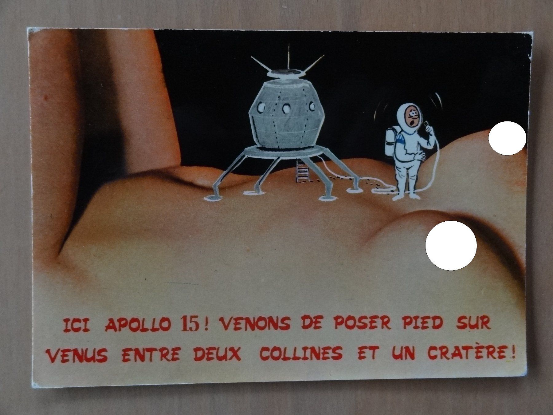 Cartoline postali: Erotik - AK - espace, astronaute – Usato da St Léonard venduto da Riglin
