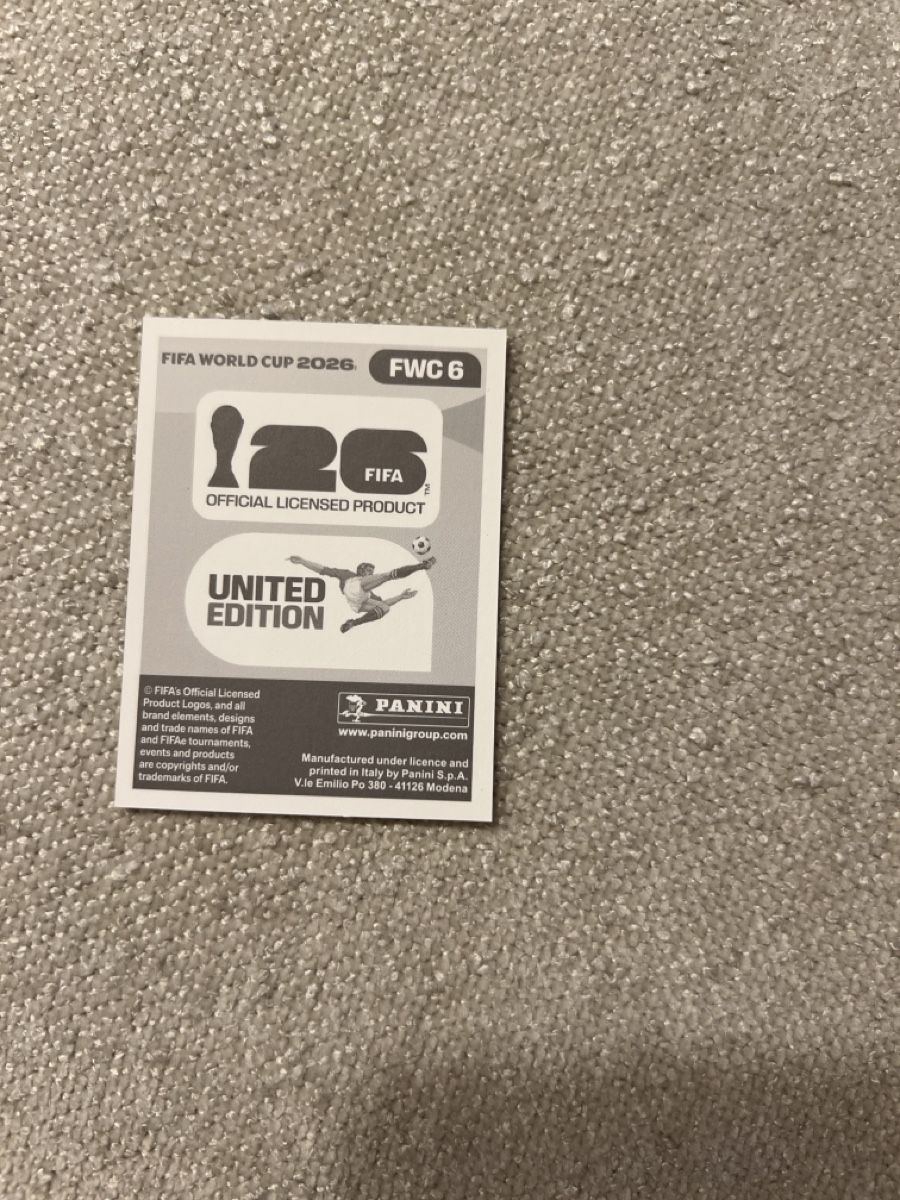 Panini Sammelbilder & Trading cards: Panini Sticker WM 2026 FWC 6 – Neu (gemäss Beschreibung) aus Wettingen von nic_yz65 1
