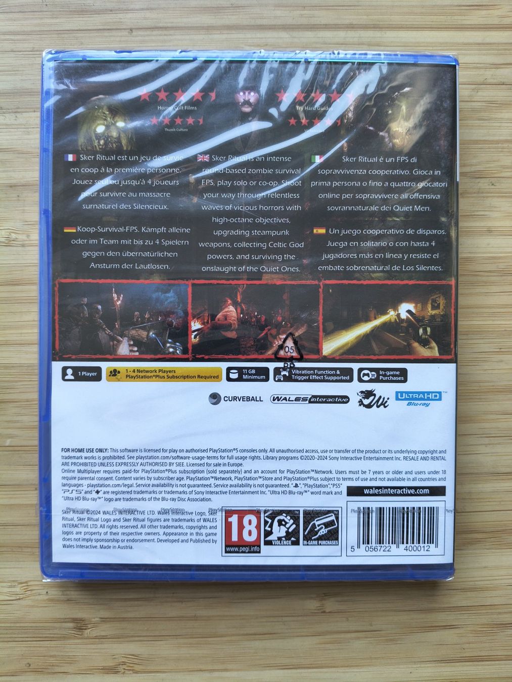 Giochi: Sker Ritual Sealed (PS 5) – Nuovo e nell'imballaggio originale da Riedholz venduto da ste_96cd 1