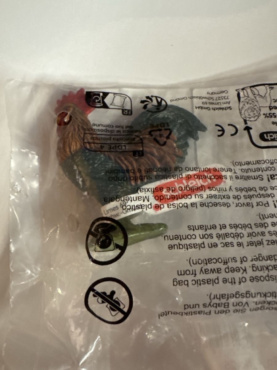 Schleich Giocattoli: Schleich Hahn Sammelfigur – Nuovo e nell'imballaggio originale da Spiez venduto da Wasser13