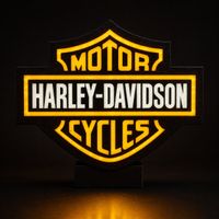 Light Box Harley-Davidson – Enseigne lumineuse LED déco
