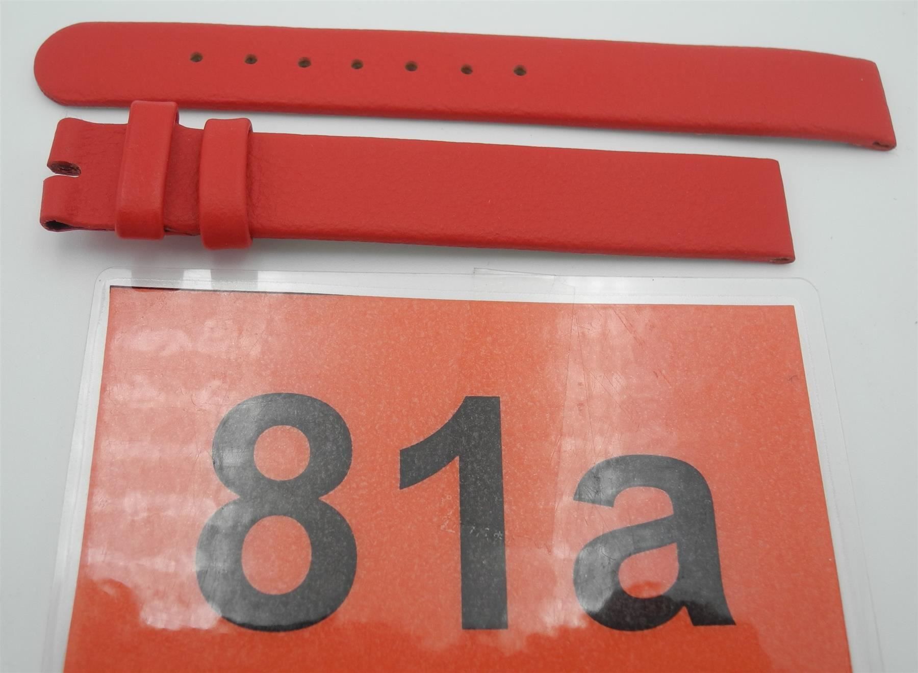 Bracciali & Braccialetti: 14 mm Uhrenarmband rot, Nr. 81a – Nuovo e nell'imballaggio originale da Kottwil venduto da Crazyrolf 1