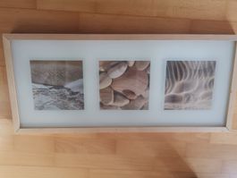 Cadre IKEA ERIKSLUND 103x40 cm avec photos mer