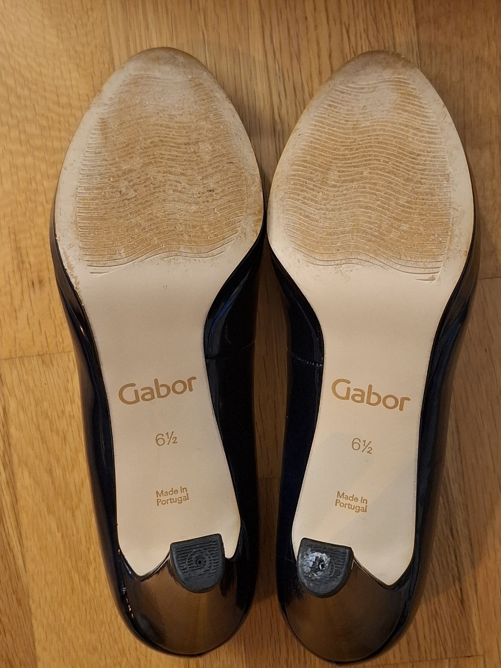 Gabor Scarpe da donna: Gabor Damenschuh, lack schwarz, Grösse 40 – Usato da Basel venduto da basti_kam 2