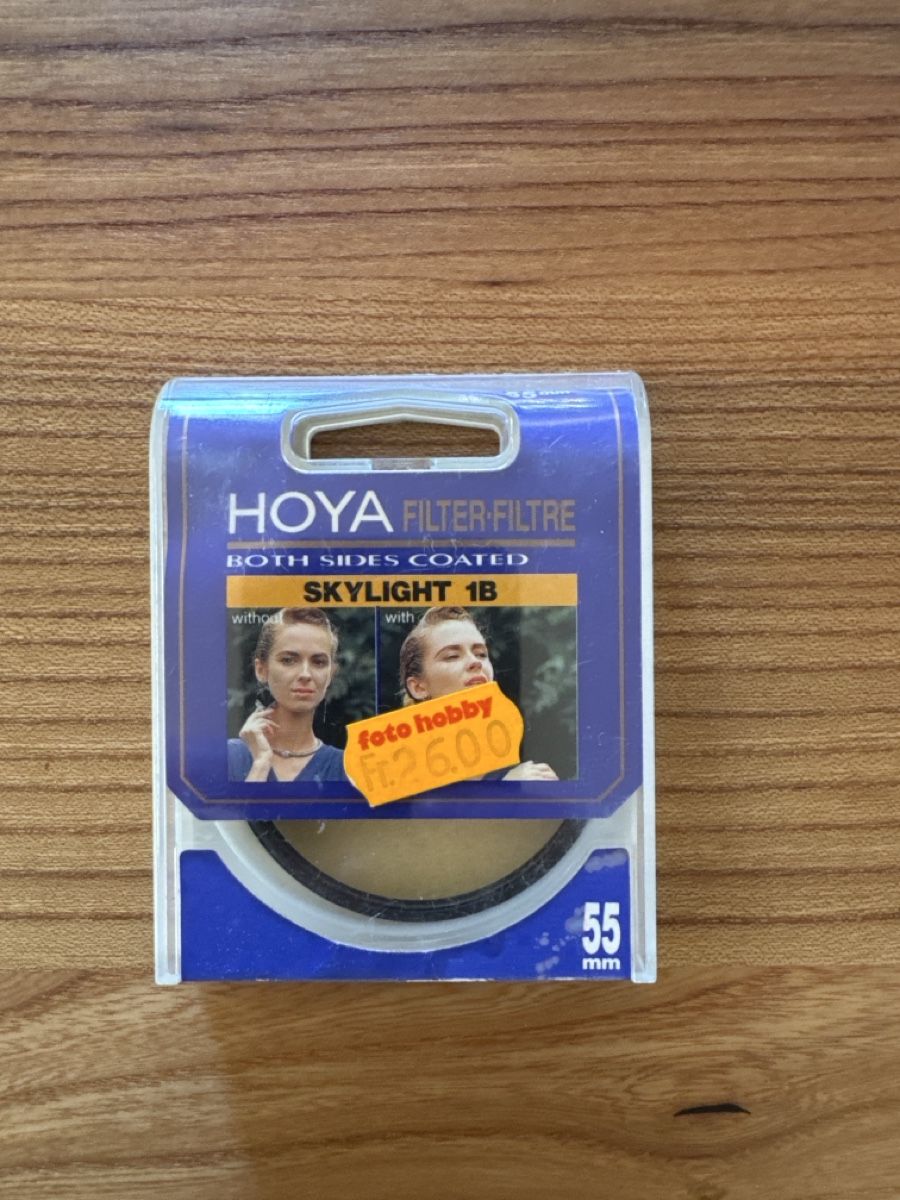 Filter: Hoya Skylight 1B Filter 55mm – Gebraucht aus Arni AG von steluec