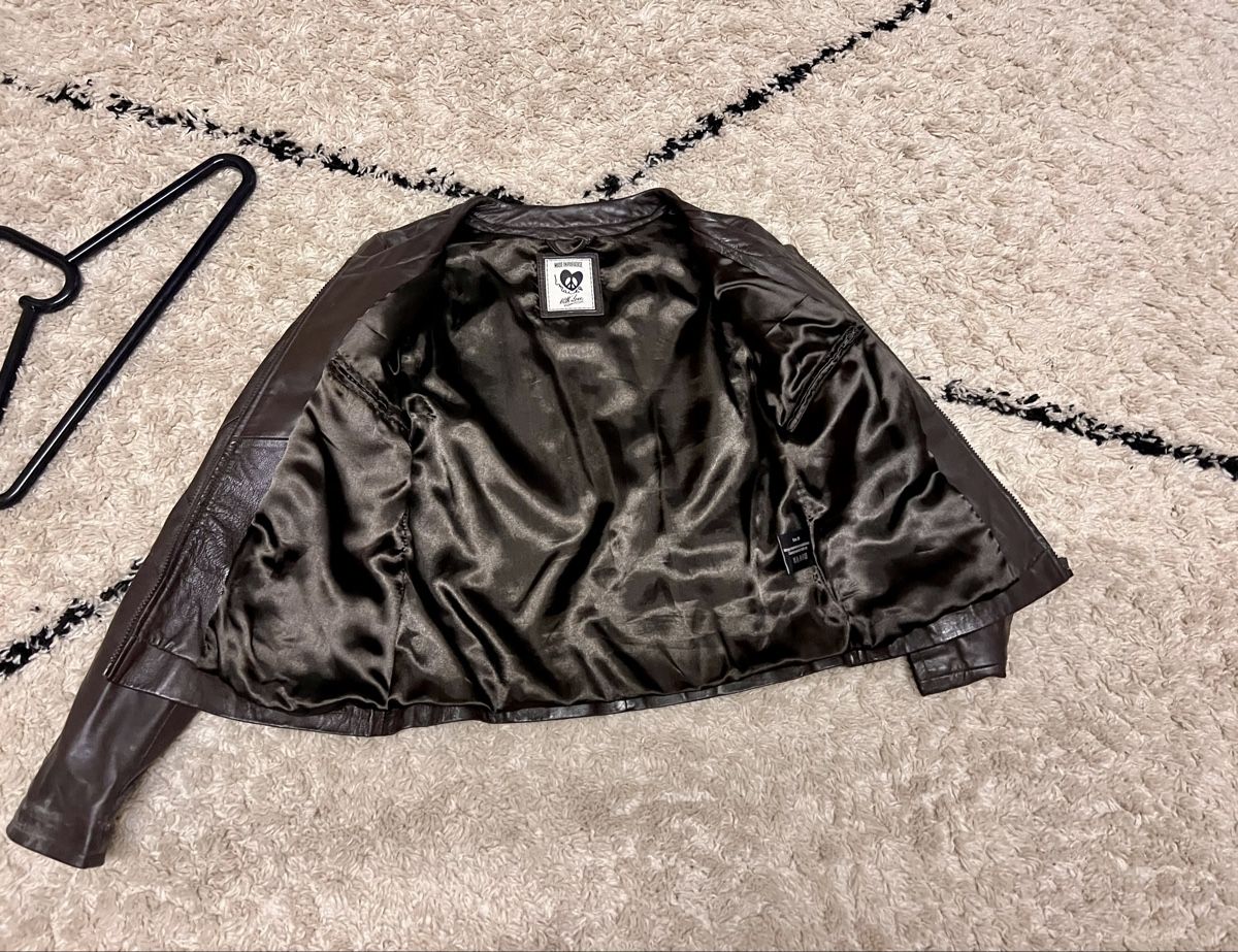 Jacken: Lederjacke Gr. S, braun,100% Lammleder – Gebraucht aus Bennau von Kristina12345 4